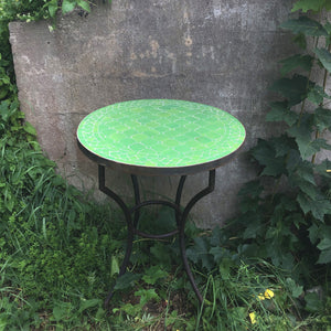 Mosaikbord grön